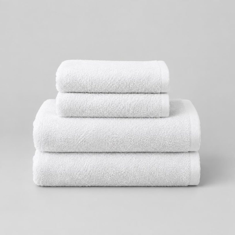 Serviette brodée