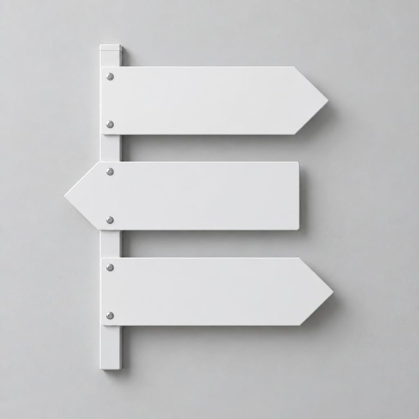Signalétique directionnelle intérieure
