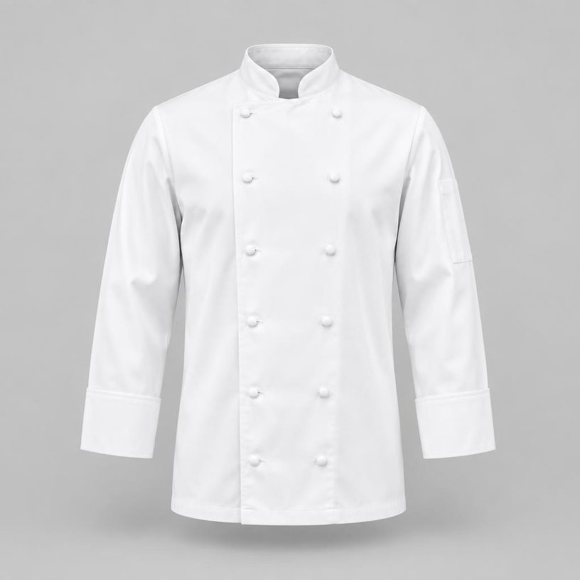 Veste de cuisine brodée